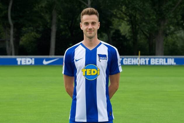 Fussball DFL 1 Bundesliga Berlin 19.07.2019 Hertha BSC Porträttermin 2019 2020 Lukas KLÜNTER Hertha BSC