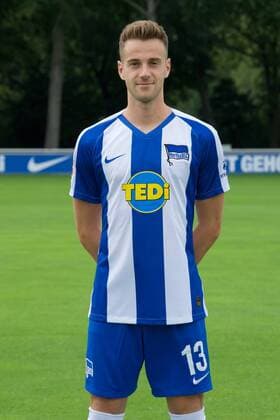 Fussball DFL 1 Bundesliga Berlin 19.07.2019 Hertha BSC Porträttermin 2019 2020 Lukas KLÜNTER Hertha BSC