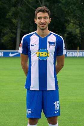 Fussball DFL 1 Bundesliga Berlin 19.07.2019 Hertha BSC Porträttermin 2019 2020 Marko GRUJIC Hertha BSC