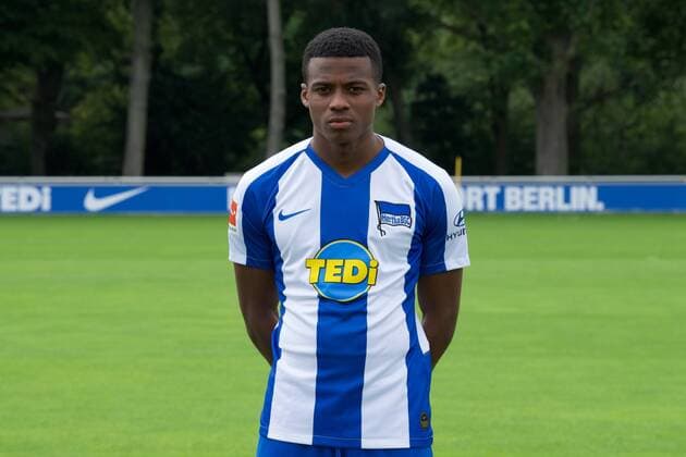 Fussball DFL 1 Bundesliga Berlin 19.07.2019 Hertha BSC Porträttermin 2019 2020 Javairo DILROSUN Hertha BSC
