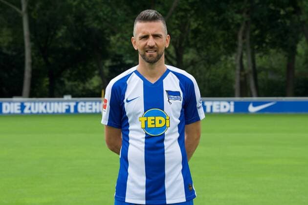 Fussball DFL 1 Bundesliga Berlin 19.07.2019 Hertha BSC Porträttermin 2019 2020 Vedad IBISEVIC Hertha BSC