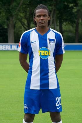 Fussball DFL 1 Bundesliga Berlin 19.07.2019 Hertha BSC Porträttermin 2019 2020 Dedrick BOYATA Hertha BSC