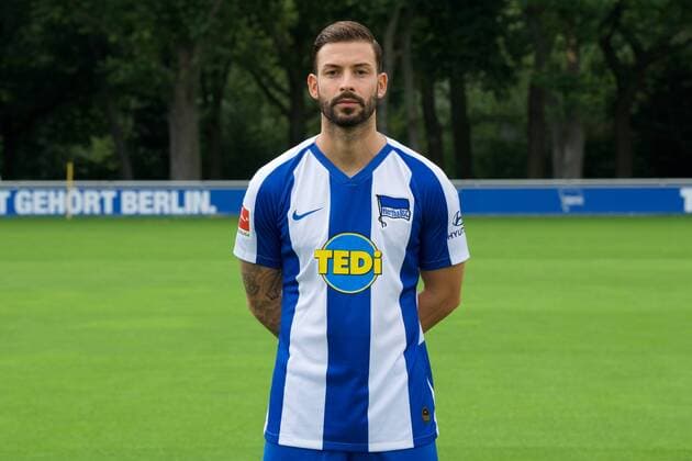 Fussball DFL 1 Bundesliga Berlin 19.07.2019 Hertha BSC Porträttermin 2019 2020 Marvin PLATTENHARDT Hertha BSC