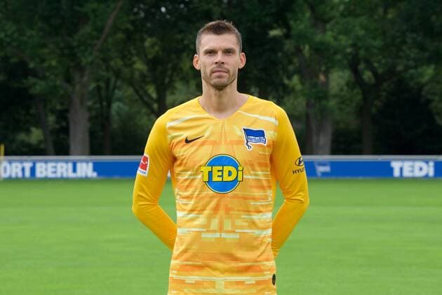 Fussball DFL 1 Bundesliga Berlin 19.07.2019 Hertha BSC Porträttermin 2019 2020 Rune JARSTEIN Hertha BSC