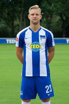 Fussball DFL 1 Bundesliga Berlin 19.07.2019 Hertha BSC Porträttermin 2019 2020 Arne MAIER Hertha BSC
