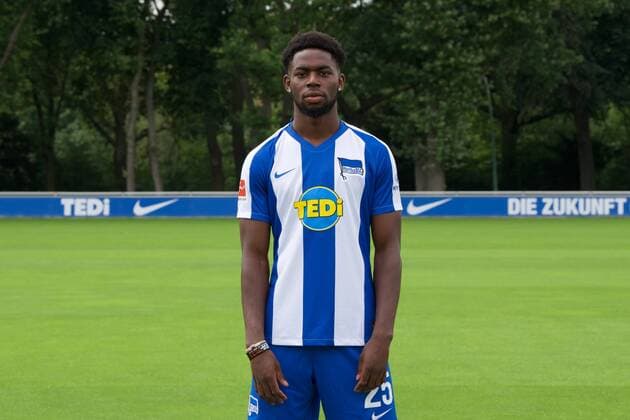 Fussball DFL 1 Bundesliga Berlin 19.07.2019 Hertha BSC Porträttermin 2019 2020 Jordan TORUNARIGHA Hertha BSC