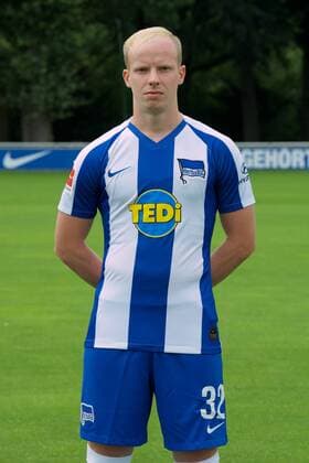 Fussball DFL 1 Bundesliga Berlin 19.07.2019 Hertha BSC Porträttermin 2019 2020 Dennis JASTZREMBSKI Hertha BSC