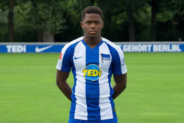 Fussball DFL 1 Bundesliga Berlin 19.07.2019 Hertha BSC Porträttermin 2019 2020 Daishawn REDAN Hertha BSC
