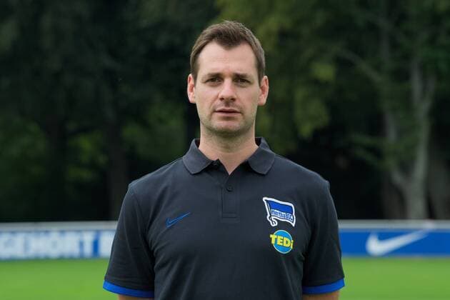 Fussball DFL 1 Bundesliga Berlin 19.07.2019 Hertha BSC Porträttermin 2019 2020 Michael BECKER Physiotherapeut Hertha BSC