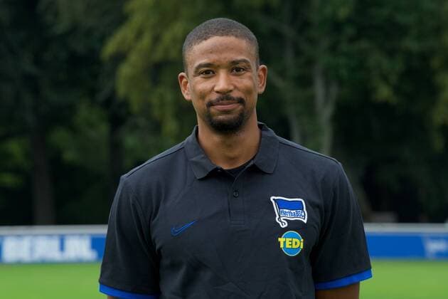 Fussball DFL 1 Bundesliga Berlin 19.07.2019 Hertha BSC Porträttermin 2019 2020 Frederik SYNA Physiotherapeut Hertha BSC