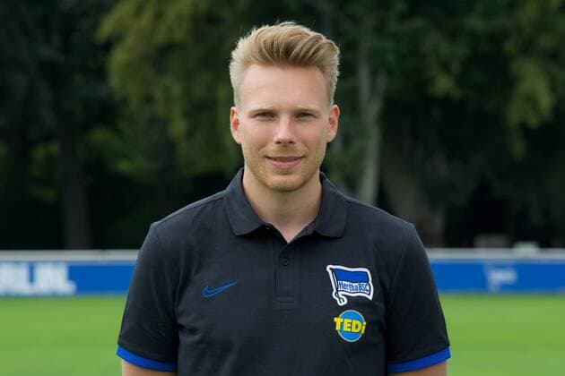 Fussball DFL 1 Bundesliga Berlin 19.07.2019 Hertha BSC Porträttermin 2019 2020 Dominik WOHLERT Hertha BSC