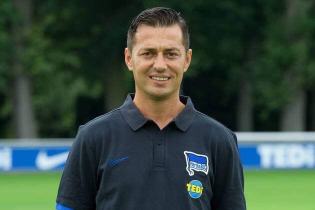 Fussball DFL 1 Bundesliga Berlin 19.07.2019 Hertha BSC Porträttermin 2019 2020 Ante COVIC Cheftrainer Hertha BSC