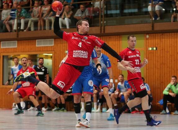 BAU 19.07.2019 Mundelsheim Handball TBV Lemgo Lippe vs. SG BBM Bietigheim, Patrick Rentschler (BBM)