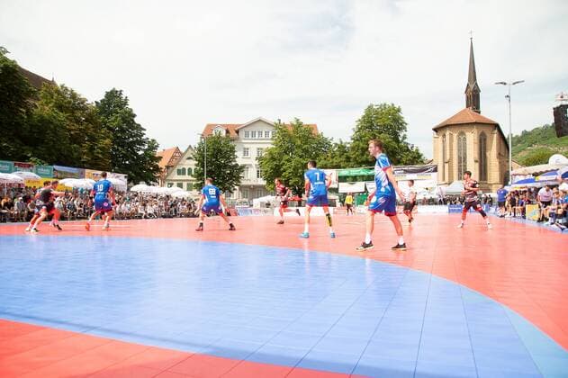HC Erlangen vs. TBV Lemgo-Lippe, Esslinger Marktplatzturnier 2019, Handball, Herren, 1.Bundesliga, 20.07.2019 Esslinger Marktplatzturnier 2019, 20.07.2019 Esslingen Copyright: xEibner-Pressefoto MichaelxSchmidx HCE