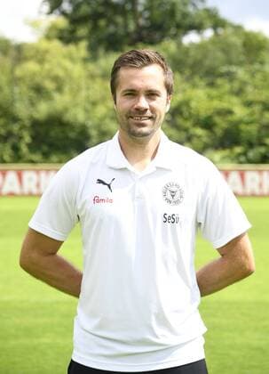 Physiotherapeut Sebastian Süß; Holstein Kiel; 2. BL, Porträttermin 2019 2020, Fußball, Männer, 19.07.19 Kiel NLZ Projendorf Kiel Germany