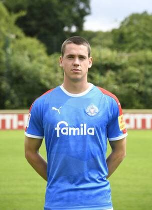 Philipp Sander; Holstein Kiel; 2. BL, Porträttermin 2019 2020, Fußball, Männer, 19.07.19 Kiel NLZ Projendorf Kiel Germany