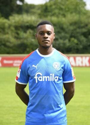 Makana Baku; Holstein Kiel; 2. BL, Porträttermin 2019 2020, Fußball, Männer, 19.07.19 Kiel NLZ Projendorf Kiel Germany