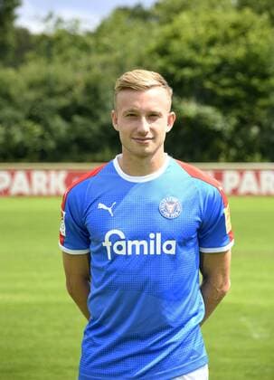 Jannik Dehm; Holstein Kiel; 2. BL, Porträttermin 2019 2020, Fußball, Männer, 19.07.19 Kiel NLZ Projendorf Kiel Germany