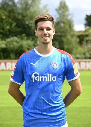 Tobias Fleckstein; Holstein Kiel; 2. BL, Porträttermin 2019 2020, Fußball, Männer, 19.07.19 Kiel NLZ Projendorf Kiel Germany