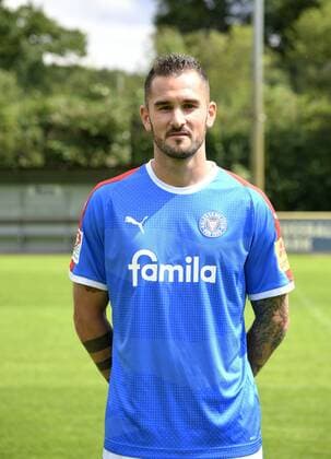 Dominik Schmidt; Holstein Kiel; 2. BL, Porträttermin 2019 2020, Fußball, Männer, 19.07.19 Kiel NLZ Projendorf Kiel Germany