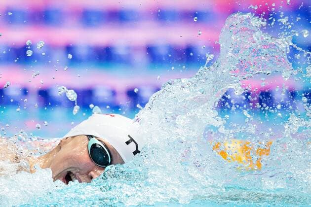 190721 Katie Ledecky of USA competes in the qualification of women s 400 meter freestyle swimming during the FINA World Championships on July 21, 2019 in Gwangju. Photo: Joel Marklund BILDBYRAN kod JM 87995 BBENG FINA World Championships FINA World Championships 2019 VM sim-VM simning swimming kval USA dam *** 190721 Katie Ledecky of USA competes in the qualification of women s 400 meter freestyle swimming during the FINA World Championships on July 21, 2019 in Gwangju Photo Joel Marklund BILDBYRAN kod JM 87995 BBENG FINA World Championships FINA World Championships 2019 VM sim VM simning swimming kval USA dam,  Copyright: JOELxMARKLUND BB190721JM054