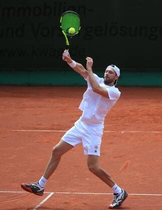 21.07.2019, 1. Herren Bundesliga Tennis , TC Grosshesselohe vs Badwerk Gladbacher HTC, Tennis, im Bild: Daniel Brands (TC Grosshesselohe) copyright: Philippe Ruiz