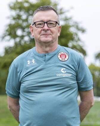 Zeugwart Siegmar Krahl (St.Pauli) 15.07.19, Hamburg, Mannschaftsfototermin beim FC St.Pauli, Â