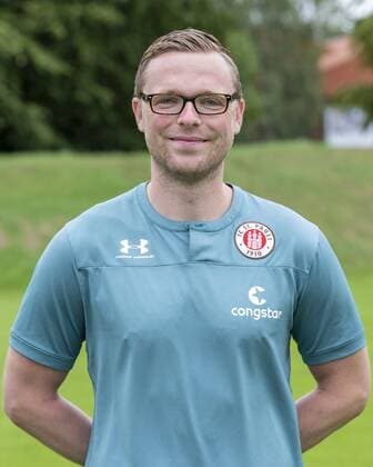 Physiotherapeut Dominik Körner (St.Pauli) 15.07.19, Hamburg, Mannschaftsfototermin beim FC St.Pauli, Â