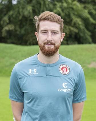 Teammanager Jonas Wömmel (St.Pauli) 15.07.19, Hamburg, Mannschaftsfototermin beim FC St.Pauli, Â