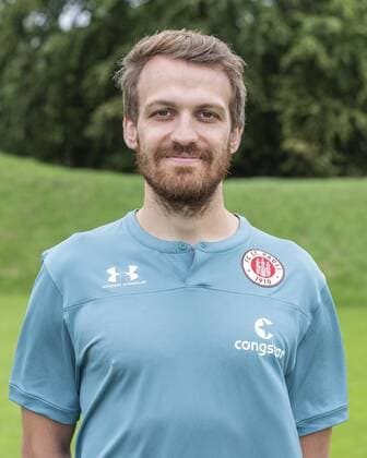 Spielanayst Jannik Niden (St.Paul) 15.07.19, Hamburg, Mannschaftsfototermin beim FC St.Pauli, Â