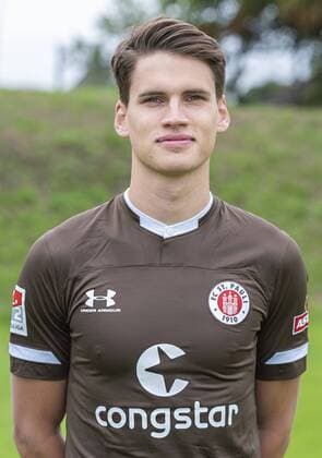 Luca-Milan Zander (St.Pauli) 15.07.19, Hamburg, Mannschaftsfototermin beim FC St.Pauli, Â