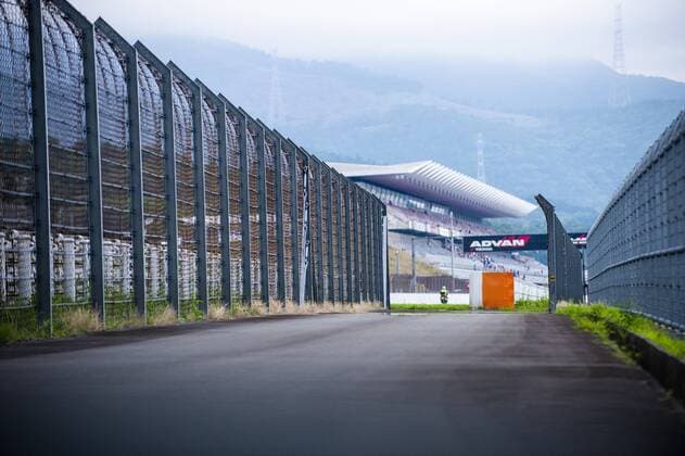 Illustration picture shows the fences around the racing track at the finish of the Ready Steady Tokyo - Cycling Olympic test event, a one day cycling race (179km) from Musashinonomori Park to the Fuji International Speedway, in Tokyo, Sunday 21 July 2019. ROBxWALBERS  x05631163x