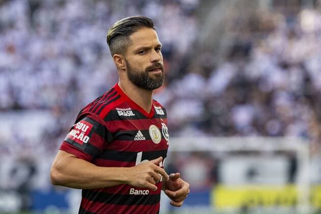 Corinthians x Flamengo SÃO PAULO, SP - 21.07.2019: CORINTHIANS X FLAMENGO - Diego do Flamengo during the match between Corinthians and Flamengo held at the Corinthians Arena in São Paulo, SP. The match is valid for the 11th round of Brasileirão 2019. (Photo: Richard Callis Fotoarena) x1765100x  RichardxCallis