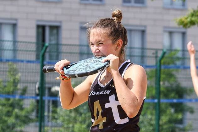 Sport Bilder des Tages 13. Deutsche Beach-Tennis Mannschafts-Meisterchaften 2019, DTB, Berlin, 21.07.2019,