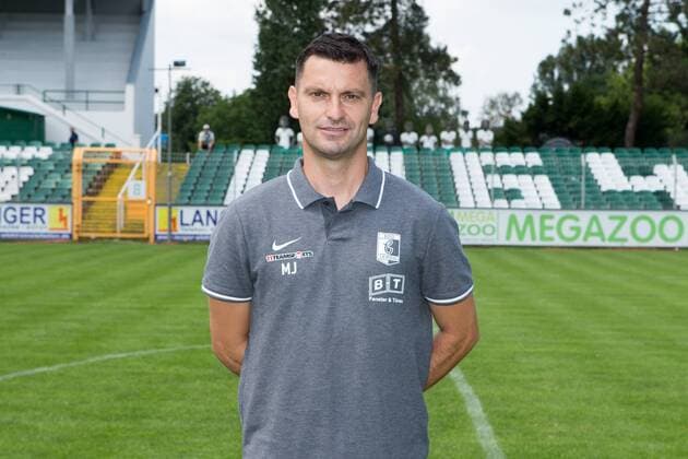Trainer Miroslav Jagatic ; BSG Chemie Leipzig ; Fußball ; RL NO ; Porträttermin 2019 2020. , Leipzig, 21.07.2019, Alfred-Kunze-Sportpark, Fussball ,