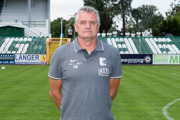 Torwart-Trainer Harald Bellot ; BSG Chemie Leipzig ; Fußball ; RL NO ; Porträttermin 2019 2020. , Leipzig, 21.07.2019, Alfred-Kunze-Sportpark, Fussball ,