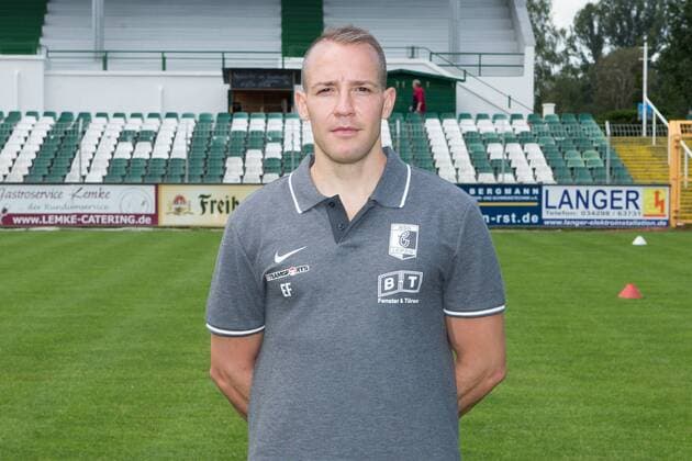 Fitness-Trainer Erik Fischer ; BSG Chemie Leipzig ; Fußball ; RL NO ; Porträttermin 2019 2020. , Leipzig, 21.07.2019, Alfred-Kunze-Sportpark, Fussball ,