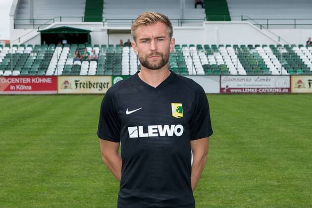 Benjamin Boltze ; BSG Chemie Leipzig ; Fußball ; RL NO ; Porträttermin 2019 2020. , Leipzig, 21.07.2019, Alfred-Kunze-Sportpark, Fussball ,