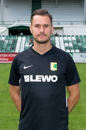 Manuel Wajer ; BSG Chemie Leipzig ; Fußball ; RL NO ; Porträttermin 2019 2020. , Leipzig, 21.07.2019, Alfred-Kunze-Sportpark, Fussball ,