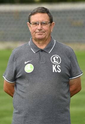 Fussball, Herren, Regionalliga Nordost, Saison 2019 2020, SV Lichtenberg 47, Offizieller Fototermin, Betreuer Klaus Schröder (SV Lichtenberg 47), 06.07. 2019, Copyright: xMatthiasxKochx