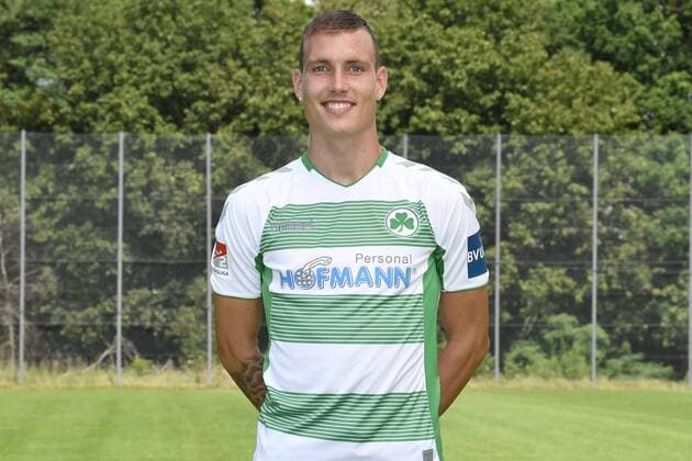 21.07.2019 - SpVgg Greuther Fürth Fuerth - Saison 2019 2012 - Fototermin Porträttermin - - David Raum (11, SpVgg Greuther Fürth ) Einzelbild Einzelfoto Portrait Porträt Kopfbild