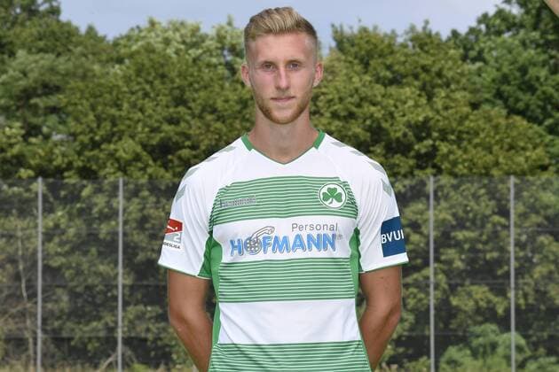 21.07.2019 - SpVgg Greuther Fürth Fuerth - Saison 2019 2012 - Fototermin Porträttermin - - Benedikt Zahn (19, SpVgg Greuther Fürth ) Einzelbild Einzelfoto Portrait Porträt Kopfbild