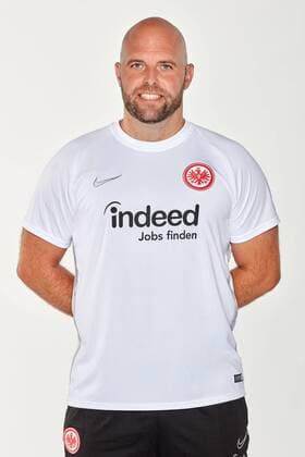 19.07.2019, xjhx, Fussball 1.Bundesliga, Eintracht Frankfurt - Fototermin 2019 2020 Porträttermin emspor, v.l. Athletik-Trainer Martin Spohrer (Eintracht Frankfurt) (DFL DFB REGULATIONS PROHIBIT ANY USE OF PHOTOGRAPHS as IMAGE SEQUENCES and or QUASI-VIDEO) Frankfurt am Main