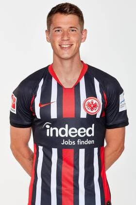 19.07.2019, xjhx, Fussball 1.Bundesliga, Eintracht Frankfurt - Fototermin 2019 2020 Porträttermin emspor, v.l. Erik Durm (Eintracht Frankfurt) (DFL DFB REGULATIONS PROHIBIT ANY USE OF PHOTOGRAPHS as IMAGE SEQUENCES and or QUASI-VIDEO) Frankfurt am Main