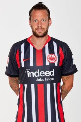 19.07.2019, xjhx, Fussball 1.Bundesliga, Eintracht Frankfurt - Fototermin 2019 2020 Porträttermin emspor, v.l. Marco Russ (Eintracht Frankfurt) (DFL DFB REGULATIONS PROHIBIT ANY USE OF PHOTOGRAPHS as IMAGE SEQUENCES and or QUASI-VIDEO) Frankfurt am Main