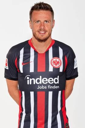 19.07.2019, xjhx, Fussball 1.Bundesliga, Eintracht Frankfurt - Fototermin 2019 2020 Porträttermin emspor, v.l. Nicolai Mueller (Eintracht Frankfurt) (DFL DFB REGULATIONS PROHIBIT ANY USE OF PHOTOGRAPHS as IMAGE SEQUENCES and or QUASI-VIDEO) Frankfurt am Main