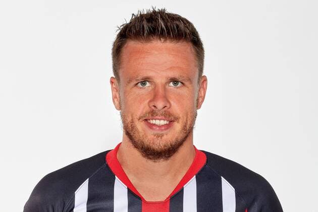 19.07.2019, xjhx, Fussball 1.Bundesliga, Eintracht Frankfurt - Fototermin 2019 2020 Porträttermin emspor, v.l. Nicolai Mueller (Eintracht Frankfurt) (DFL DFB REGULATIONS PROHIBIT ANY USE OF PHOTOGRAPHS as IMAGE SEQUENCES and or QUASI-VIDEO) Frankfurt am Main