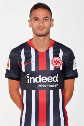 19.07.2019, xjhx, Fussball 1.Bundesliga, Eintracht Frankfurt - Fototermin 2019 2020 Porträttermin emspor, v.l. Mijat Gacinovic (Eintracht Frankfurt) (DFL DFB REGULATIONS PROHIBIT ANY USE OF PHOTOGRAPHS as IMAGE SEQUENCES and or QUASI-VIDEO) Frankfurt am Main