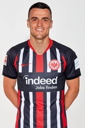 19.07.2019, xjhx, Fussball 1.Bundesliga, Eintracht Frankfurt - Fototermin 2019 2020 Porträttermin emspor, v.l. Filip Kostic (Eintracht Frankfurt) (DFL DFB REGULATIONS PROHIBIT ANY USE OF PHOTOGRAPHS as IMAGE SEQUENCES and or QUASI-VIDEO) Frankfurt am Main