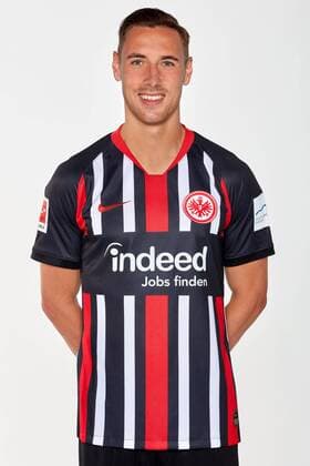 19.07.2019, xjhx, Fussball 1.Bundesliga, Eintracht Frankfurt - Fototermin 2019 2020 Porträttermin emspor, v.l. Dominik Kohr (Eintracht Frankfurt) (DFL DFB REGULATIONS PROHIBIT ANY USE OF PHOTOGRAPHS as IMAGE SEQUENCES and or QUASI-VIDEO) Frankfurt am Main